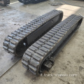 Pista in gomma Under carriage: 2t-4t piccolo impianto di perforazione